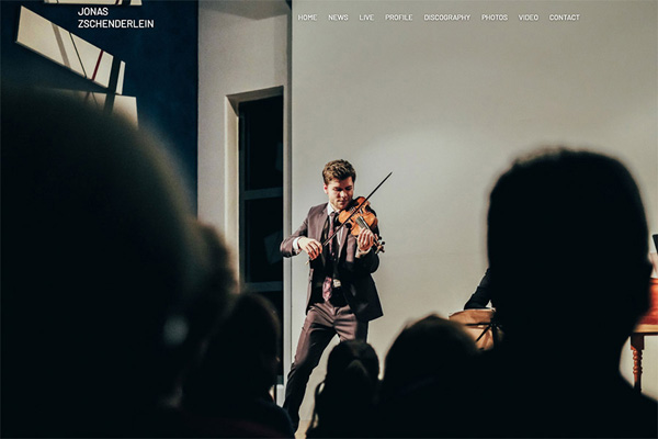 Jonas Zschenderlein Official Website